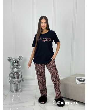 ПИЖАМА В РАЗМЕР ТКАНЬ ХЛОПОК