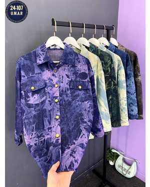 РУБАШКА ТКАНЬ ДЖИНСА