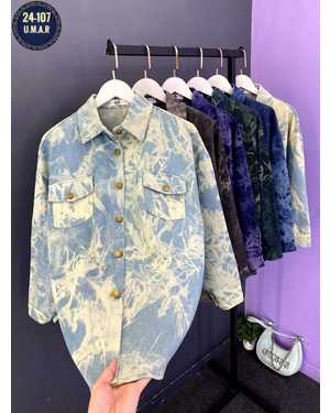 РУБАШКА ТКАНЬ ДЖИНСА