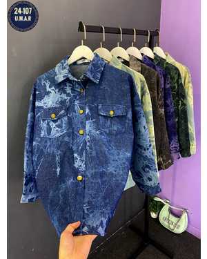 РУБАШКА ТКАНЬ ДЖИНСА