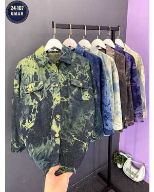 РУБАШКА ТКАНЬ ДЖИНСА