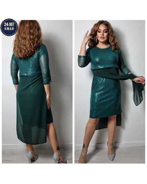 ПЛАТЬЕ В РАЗМЕР ТКАНЬ ПАЙЕТКА С ПОДКЛАДКОЙ