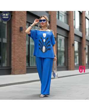 ЖЕНСКИЙ КОСТЮМ ДВОЙКА ТКАНЬ СИНГAPUR