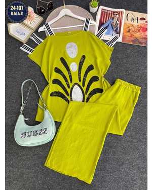 ЖЕНСКИЙ КОСТЮМ ДВОЙКА ТКАНЬ СИНГAPUR