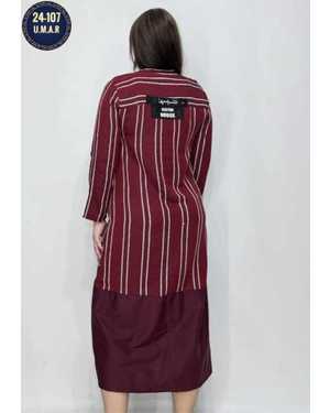 ПЛАТЬЕ ТКАНЬ ЛЕОН ХБ СТРЕЙЧ