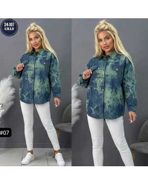 РУБАШКА ТКАНЬ ДЖИНСА