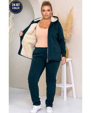 ЖЕНСКИЙ КОСТЮМ ДВОЙКА ТКАНЬ ТКАНЬ ТРЕХНИТКА + БАРАШЕК