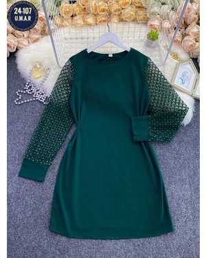 ПЛАТЬЕ ТКАНЬ КРЕП+СЕТКА