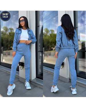 ЖЕНСКИЙ КОСТЮМ ДВОЙКА ТКАНЬ МИКРО ВЕЛЬВЕТ