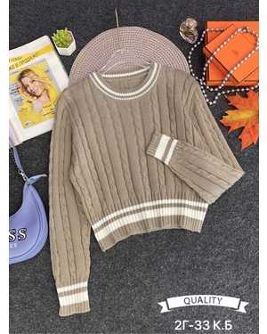 СВИТЕР ТКАНЬ ВЯЗКА