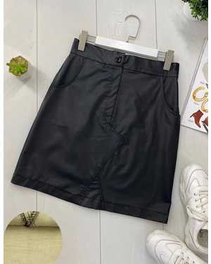 ЮБКА ТКАНЬ ЭКО-КОЖА