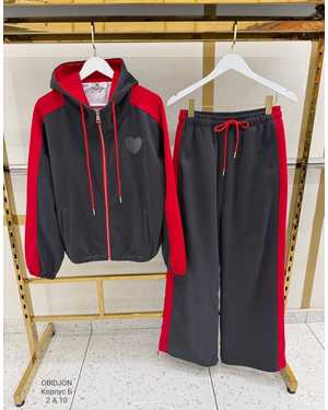 ЖЕНСКИЙ КОСТЮМ ДВОЙКА ТКАНЬ ТРЕХНИТКА