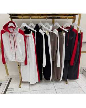 ЖЕНСКИЙ КОСТЮМ ДВОЙКА ТКАНЬ ТРЕХНИТКА