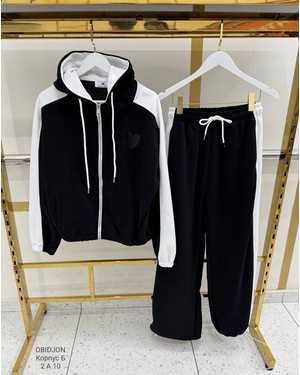 ЖЕНСКИЙ КОСТЮМ ДВОЙКА ТКАНЬ ТРЕХНИТКА