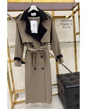 ТРЕНЧ ТКАНЬ ВИСКОЗА ХЛОПОК ВОДООТТАЛ