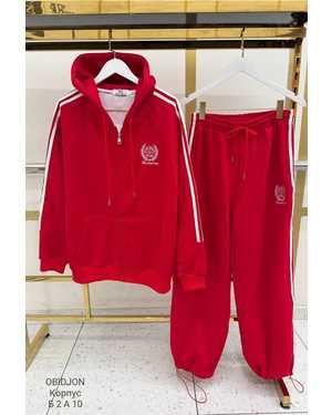 ЖЕНСКИЙ КОСТЮМ ДВОЙКА ТКАНЬ ТРЕХНИТКА