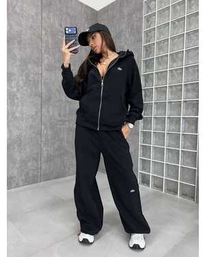 ЖЕНСКИЙ КОСТЮМ ТКАНЬ УТЕПЛЁННЫЙ С НАЧЕСОМ