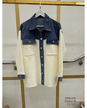 РУБАШКА ТКАНЬ ПЛЮШЕВАЯ ТКАНЬ ПЛЮС ВКЛЮЧЕНИЯ ДЖИНСОВОЙ