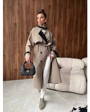 ТРЕНЧ ТКАНЬ ВИСКОЗА ХЛОПОК ВОДООТТАЛ