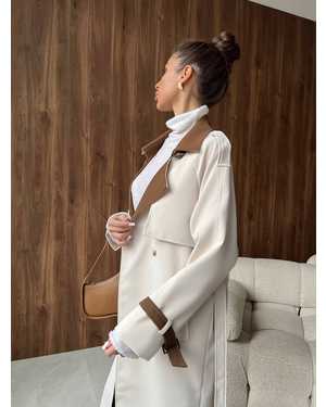 ТРЕНЧ ТКАНЬ ВИСКОЗА ХЛОПОК ВОДООТТАЛ