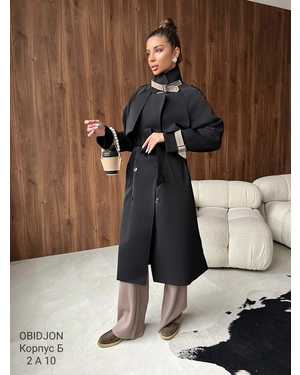 ТРЕНЧ ТКАНЬ ВИСКОЗА ХЛОПОК ВОДООТТАЛ