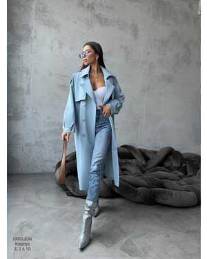 ТРЕНЧ ТКАНЬ ВИСКОЗА ХЛОПОК ВОДООТТАЛ