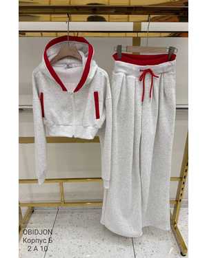 ЖЕНСКИЙ КОСТЮМ ДВОЙКА ТКАНЬ ТРЕХНИТКА