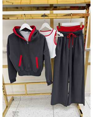 ЖЕНСКИЙ КОСТЮМ ТРОЙКА ТКАНЬ ТРЕХНИТКА