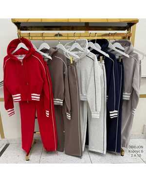 ЖЕНСКИЙ КОСТЮМ ТКАНЬ ТРЕХНИТКА