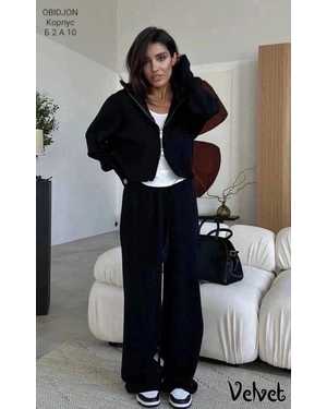 ЖЕНСКИЙ КОСТЮМ ТКАНЬ ВЯЗАНЫЙ