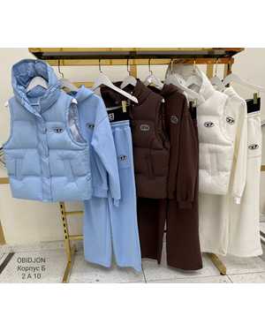 МУЖСКОЙ КОСТЮМ ТРОЙКА ТКАНЬ ФЛИС