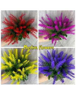 ИСКУССТВЕННЫЕ ЦВЕТЫ Высота 24см разные цвета УПАКОВКА 100ШТ