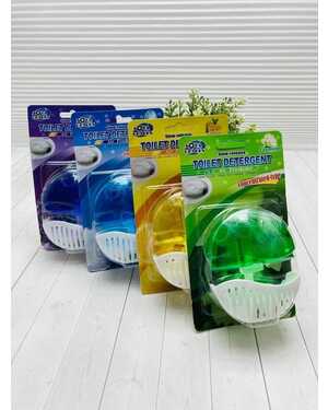 Гелевый блок для унитаза Аромат и чистота. Объём: 90 гр. Предотвращает жёлтый налёт