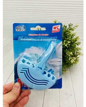 Блок для унитаза. Аромат и чистота Объём: 90 гр. Предотвращает жёлтый налёт .