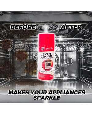 Спрей очиститель для духовки, грильницы Эффективно удаляет любые виды жира на поверхности Объём: 450 ml.