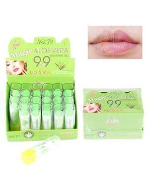 Оттеночный бальзам для губ С экстрактом алоэ.