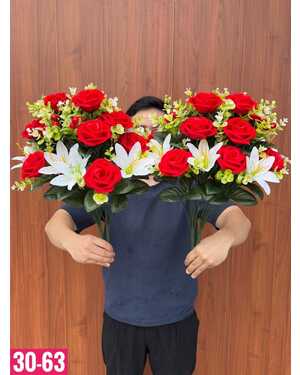 Искусственные цветы Размер 1 букет: 11 голов, 52 см 10 шт упаковка