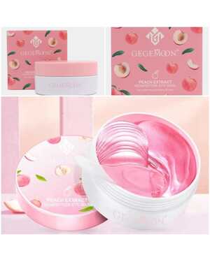 Гидрогелевые патчи для глаз Снимают отёчность + эффект омоложения. Количество патчей в одной баночке 60шт.