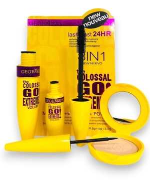 набор 3в1 Тушь, пудра и подводка