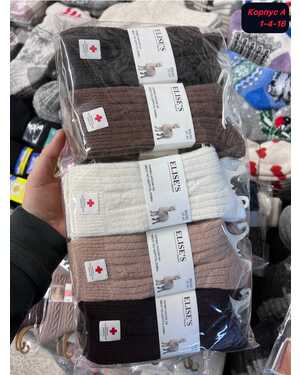 Женские термо носочки Ламы шерсть Норка Соболь шерсть Кашемир шерсть Русская зима Комфорт до -30 градусов Качество люкс В упаковка 10 пар Размер 36-41