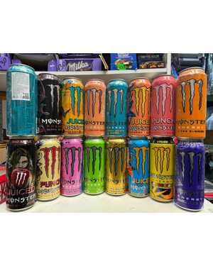 Энергетический напиток Монстр Monster Ирландия. Вкуси меняются постоянно