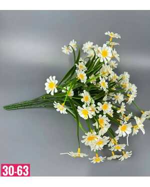 Искусственные цветы Размер 1 букет: 5 ветки много голов, 40 см 20 шт упаковка