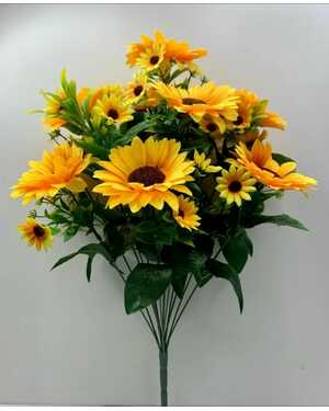Искусственные цветы 1 букет: 13 голов , 50 см 10 шт упаковка