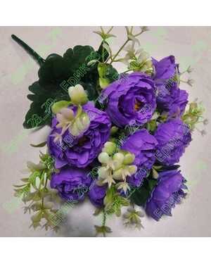 Искусственные цветы Размер:11 голова,высота 46см 15 шт упаковка