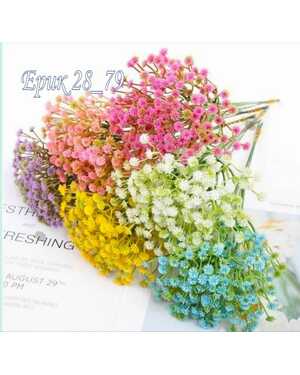 Искусственные цветы Размер:5 голов,высота 30см, 100 шт упаковка