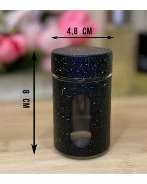 Солонка для соли с крышкой 130 мл.