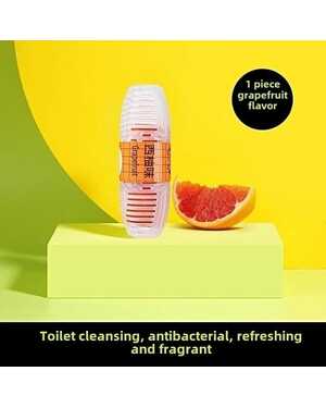 Блок для унитаза Очищает, освежает, дезинфицирует.