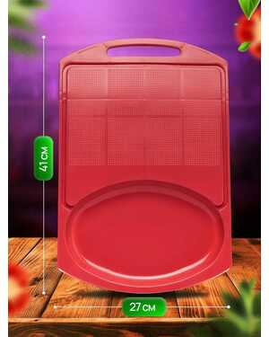 Доска разделочная с лотком