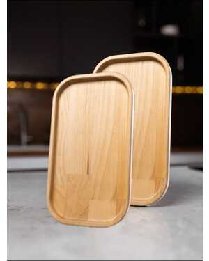 Поднос деревянный Размер:35см×17см×2см