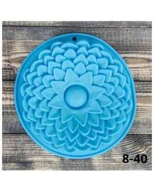 Форма силиконовая для выпечки Хризантема